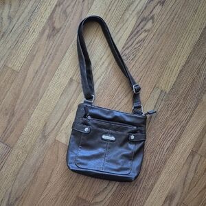 Rosetti Dark Brown Leather Bag